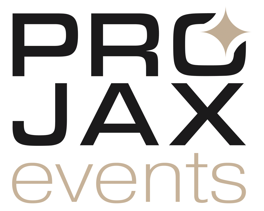 Logo de l'entreprise Projax Events, sonorisation et éclairage de concert, écran géant LED, animation DJ dans les Vosges